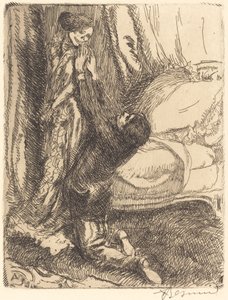 flørtende av Albert Besnard