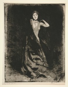 The Woman (Frontispice) av Albert Besnard