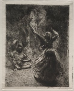 Danseren, rundt 1900. av Paul Albert Besnard