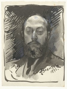 Selvportrett av Albert Besnard