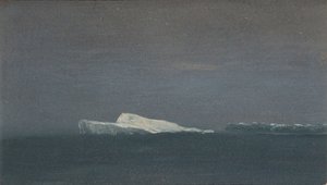 Isfjell av Albert Bierstadt