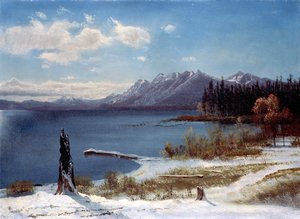Lake Tahoe av Albert Bierstadt