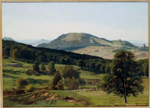 Landskap - Hill og Dale av Albert Bierstadt