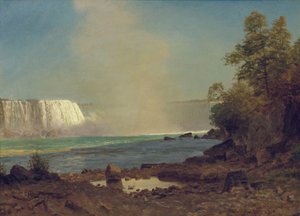 Niagara Falls, 1863 av Albert Bierstadt