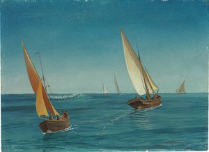 Ved Middelhavet av Albert Bierstadt