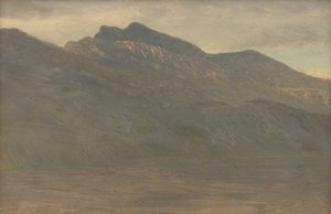 Fredelig utsikt over fjellene (White Mountains, New Hampshire) av Albert Bierstadt