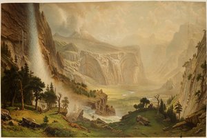 Yosemites kupler av Albert Bierstadt