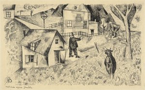 Feierabend (feriekveld) av Albert Bloch