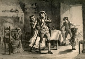En liten mann som forbereder seg på krig, 1877.