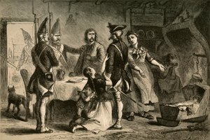 Verneplikt av tyske soldater til tjeneste i Amerika, 1877. av Albert Bobbett
