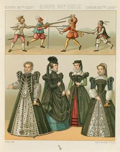 "Le Costume Historique" (The Complete Costume History) av Auguste Racinet, IV bind av Albert Charles August Racinet