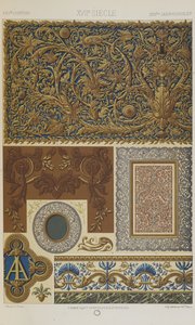 XVII Century, plate 74 fra 