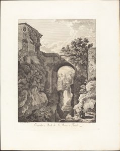 Foss og Ponte di San Rocco i Tivoli