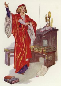 Shakespeare: The Merchant of Venice (farge litho) av Albert Edward Jackson