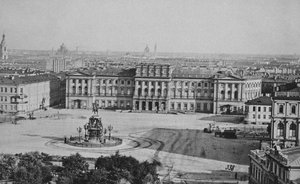 Mariinsky Palace Marie Palace på St Isaacs Square i St. Petersburg, 1870-tallet av Albert Felisch