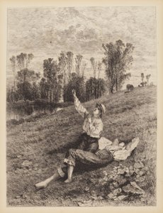 Uten tittel (Boys Flying a Kite)