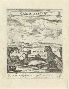 Landskap med hunder Moralizing Love Emblems (serietittel) Devises et emblèmes d