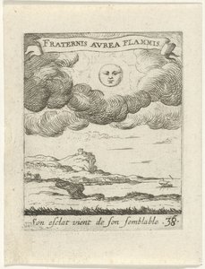 Landskap med måne Moralizing Love Emblems (serietittel) Devises et emblèmes d