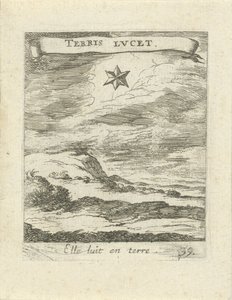 Landskap med stjerne Moralizing Love Emblems (serietittel) Devises et emblèmes d