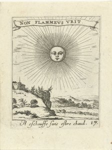 strålende sol Moralizing Love Emblems (serietittel) Devises et emblesmes d