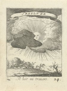 sol bak skyer Moralizing Love Emblems (serietittel) Devises et emblesmes d