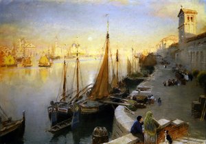Venezia av Albert Goodwin