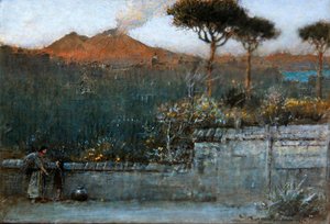 Vesuv av Albert Goodwin