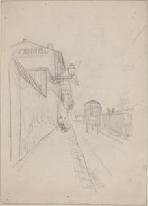 En fransk gate av Albert Gottschalk