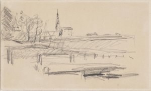 Kronborg sett fra vest av Albert Gottschalk