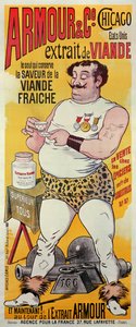 Armor and Co, Chicago (plakat) av Albert Guillaume