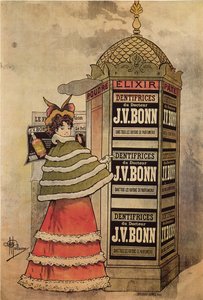 Elixir-tannkremer av doktor J.V. Bonn, 1893 av Albert Guillaume