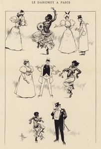 Dahomey i Paris av Albert Guillaume
