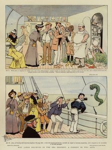 Hvorfor Jones tror på Sea Serpent, en komedie i to akter (chromolitho)