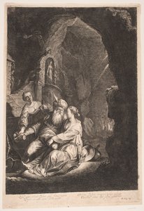 Lot og døtrene hans av Albert Haelwegh