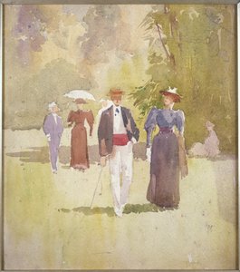 En tur i parken av Albert Henry Fullwood