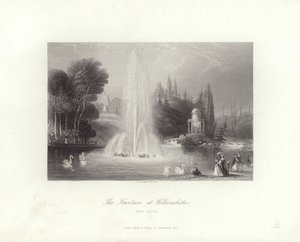 Fontenen ved Wilhelmshohe av Albert Henry Payne