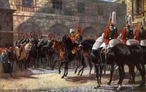 Montering av vakten ved Whitehall av Albert Henry and Payne Payne