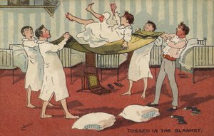 Kastet i et teppe av Albert Jnr. Ludovici