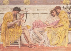 En musiker av Albert Joseph Moore