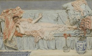 Liljer, 1866 av Albert Joseph Moore