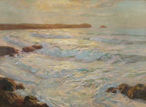 Summer Sea, Newquay, Cornwall, ca. 1920