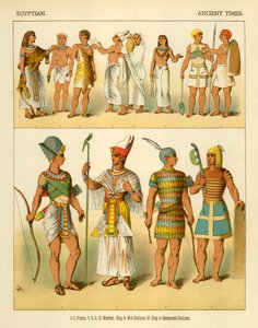 Egyptiske kostymer av Albert Kretschmer