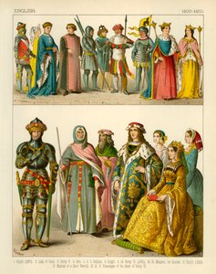 Engelsk kostyme 1400-1450 av Albert Kretschmer