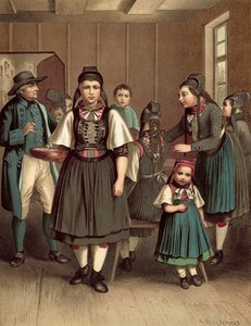 Tysk drakt, Storhertugdømmet Hessen Amt Biedenkopf av Albert Kretschmer