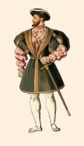 Kong Frans I av Frankrike, 1547 av Albert Kretschmer