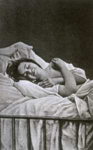 Ung kvinne med et anfall av hysteri, 1878 av Albert Londe