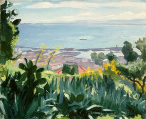 Alger - Utsikt fra høyden av Mustapha av Albert Marquet