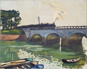 Bro ved Saint-Jean-de-Luz av Albert Marquet