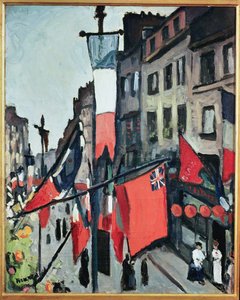 14. juli i Le Havre av Albert Marquet