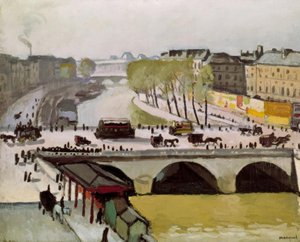 Saint-Michel-broen av Albert Marquet